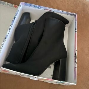 Jeffery Campbell black SIREN booties